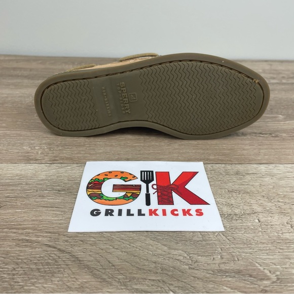 Sperry Top-Sider Boy's A/O Sahara Leather Uniform  Boat Shoes YB27284 NEW - Picture 5 of 5